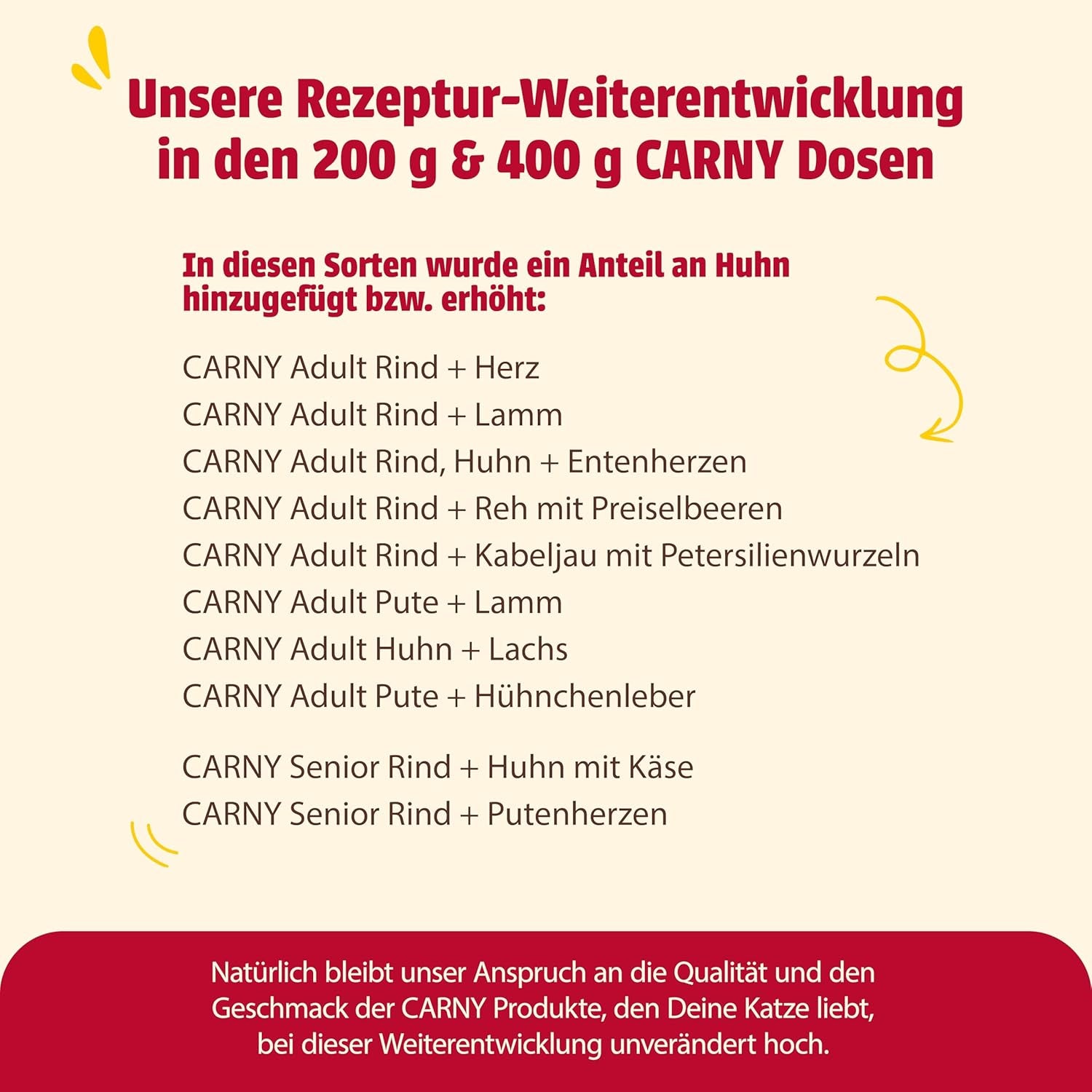 animonda Carny Adult Savory Variety (12 x 400 g), alimento umido per gatti adulti, alimento umido con ingredienti al 100% di carne fresca, senza cereali e senza zucchero