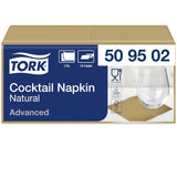 Tork Tovagliolo da cocktail Nature con simbolo ambientale prestampato, 200 tovaglioli, 509502