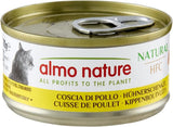 Almo Nature HFC Alimento umido naturale per gatti - Ricette assortite con pollo - 6 x 70g