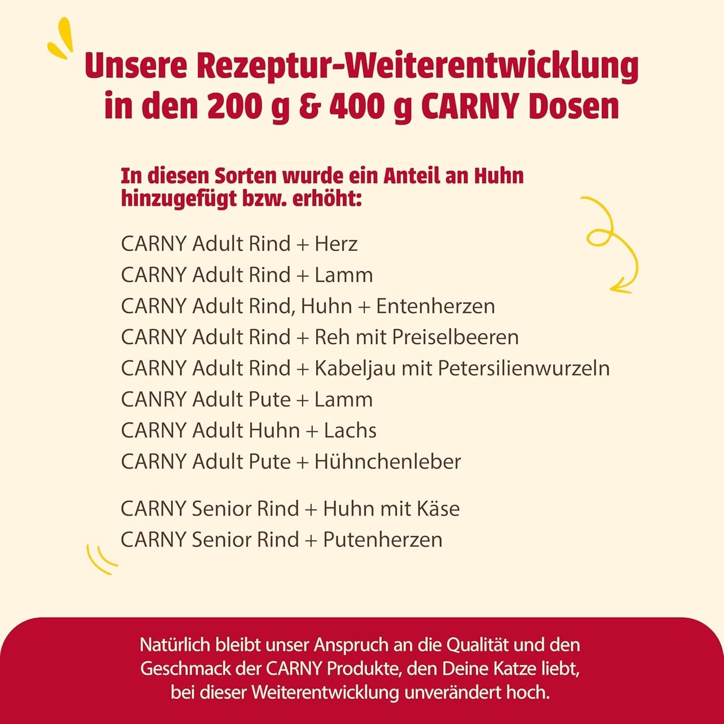 Animonda Carny cibo umido per gatti tacchino + pollo + gamberetti (6 x 800 g), cibo umido senza cereali e senza zucchero con ingredienti a base di carne fresca
