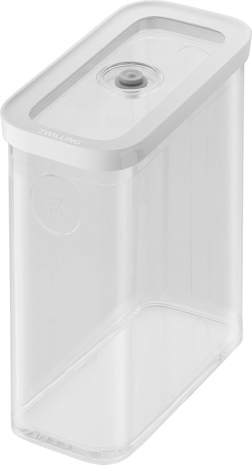 ZWILLING FRESH & SAVE CUBE Box, Misura 2M, Contenitore Modulare e Impilabile, Conservazione Ermetica e Svuotabile, Lavabile in Lavastoviglie, Contenitori per Alimenti Trasparenti Naty Shop 3M
