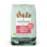 Pasta biologica Trivelline N.47 - 500g con farina di farro, farina di lenticchie e farina di quinoa - Ricca di proteine, fonte di fibre e proteine