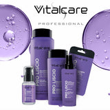 | PRO Smooth - Maschera disciplinante per capelli ricci, ribelli e difficili da lisciare con cheratina e olio di avocado, maschera capelli Naty Shop da 25 ml