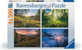 Ravensburger Puzzle - 4 Stagioni - 4X Puzzle da 500 pezzi per adulti e bambini dai 12 anni in su Puzzle Naty Shop Titolo predefinito