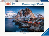 Ravensburger Puzzle 17081 - Hamnoy, Lofoten - Puzzle da 3000 pezzi per adulti e bambini dai 14 anni, puzzle paesaggistico della Norvegia Puzzle Naty Shop Hamnoy, Lofoten