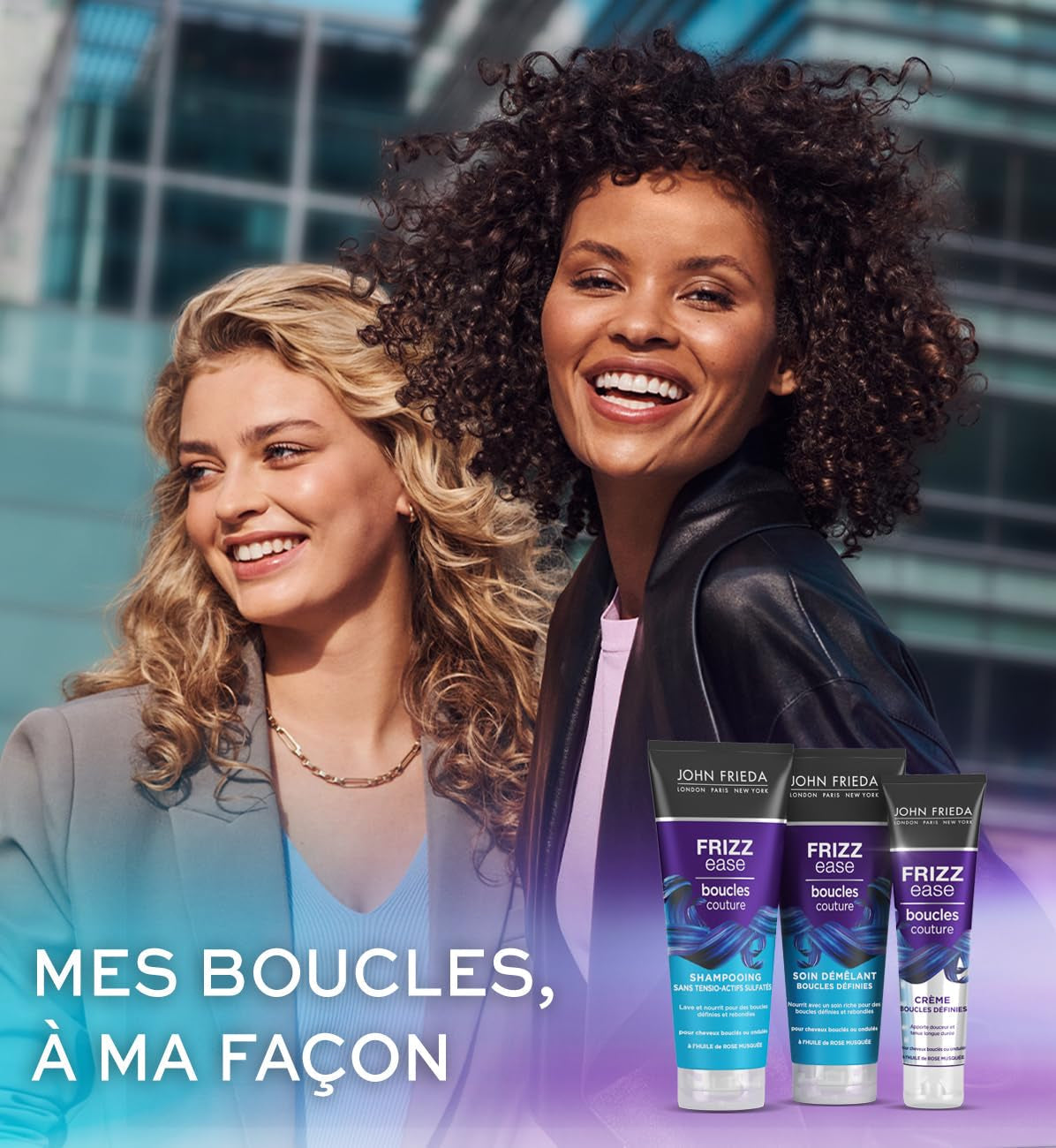 John Frieda Frizz Ease balsamo districante per capelli, 250 ml Prodotti districanti per capelli Naty Shop