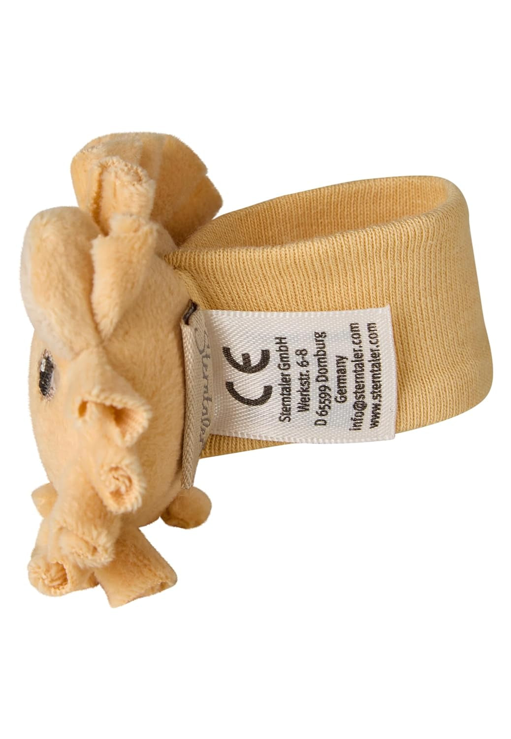 Sterntaler Leone Leone Sonaglio Braccio - Peluche per Neonati con Sonaglio ed Elastico - Per i Neonati da Afferrare e con cui Giocare - Regalo Ideale, Ocra Baby Toys Naty Shop