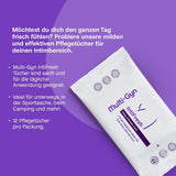 Multi-Gyn Intifresh, salviette intime per uso esterno, 12 salviette umidificate