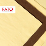 Fato - Tovaglioli di Carta Usa e Getta, Ideali per Pranzi Casual e Buffet, Confezione da 50 Tovaglioli, Misura 33X33, 4 Pieghe, 2 Veli, Colore Champagne, Carta 100% Pura Cellulosa, FSC