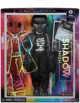 Rainbow High Shadow High - REXX McQueen - Bambola nera alla moda con abiti alla moda e oltre 10 accessori di gioco colorati - Ideale per collezionisti e bambini dai 4 ai 12 anni