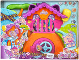 The Bellies from Bellyville - Beetree House, Beasties House Bellies Friends, Accessori per Bambole, Regali (Famosa 700015795) Naty Shop Dollhouses