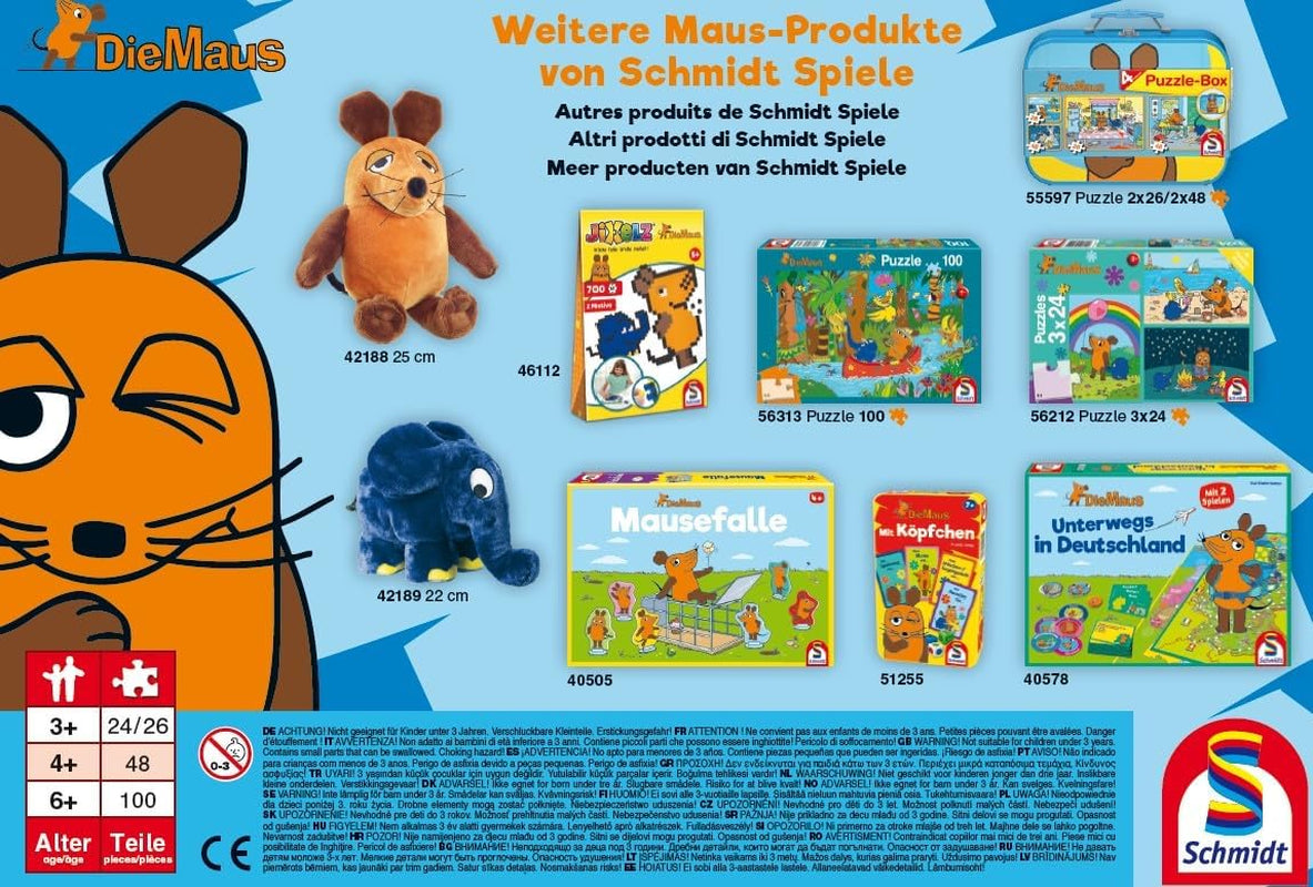 Il topo nella giungla (puzzle per bambini) Puzzle Naty Shop