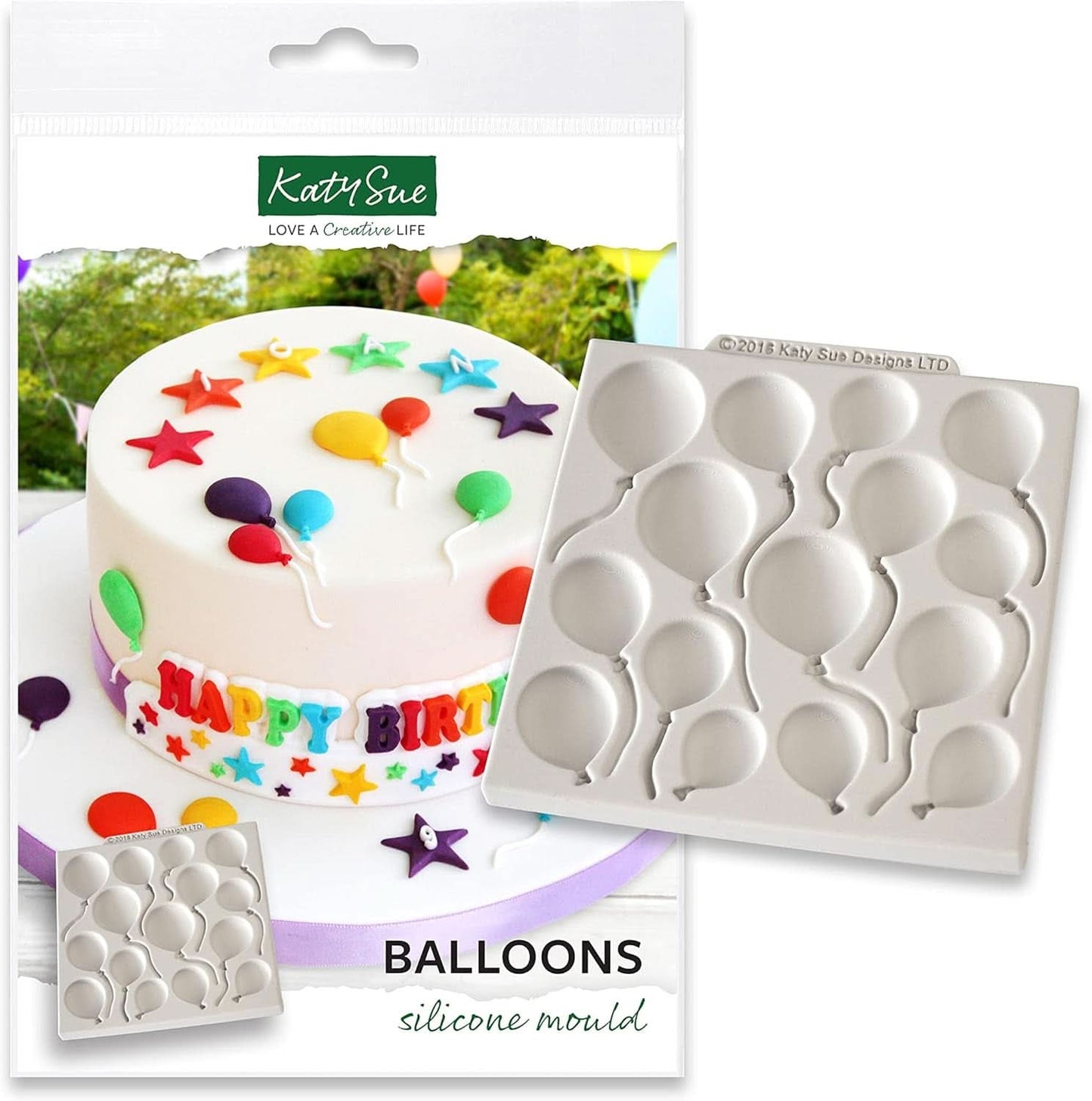 Katy Sue, Stampo Silicone Palloncini Cucina Naty Shop
