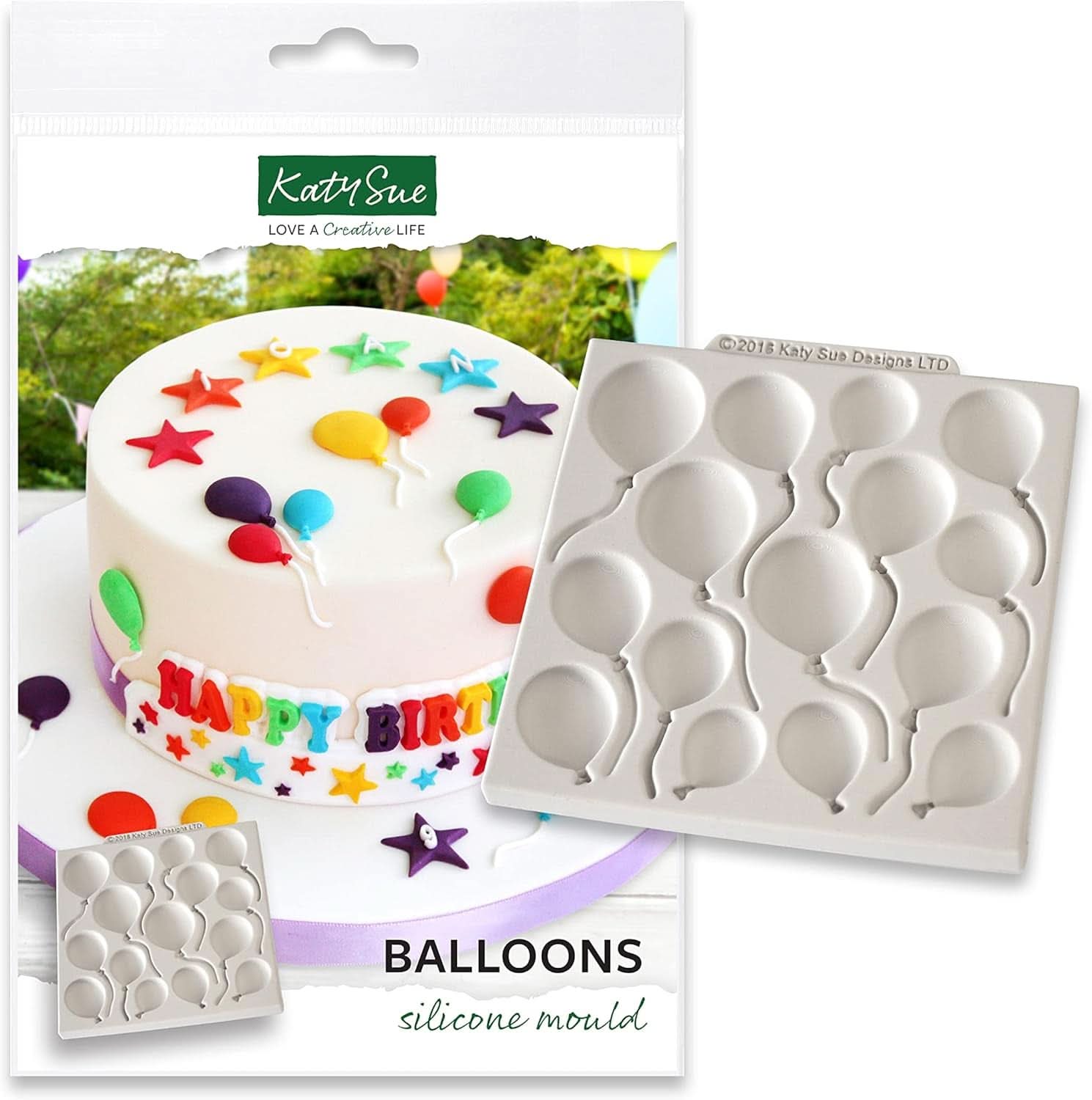 Katy Sue, Stampo Silicone Palloncini Cucina Naty Shop