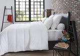 Piumino, Antiacaro, Bianco, 240 X 220 Cm, Per letto matrimoniale, Trapunta Niagara, Morbido e confortevole, Lavabile in lavatrice a 40 °C Piumoni e Trapunte Naty Shop