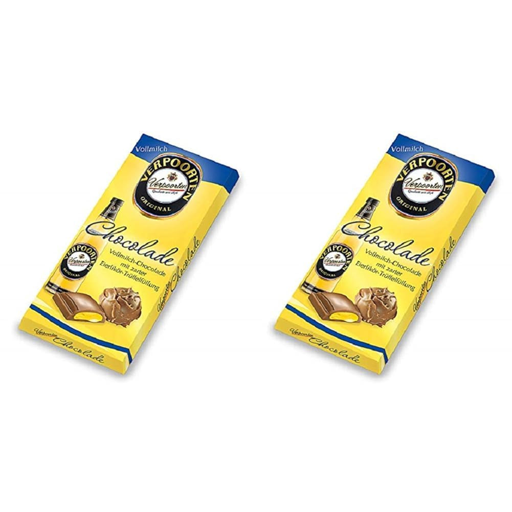 Verpoorten Uovo Di Cioccolato E Tartufo Ripieno 100 G (Confezione Da 2)