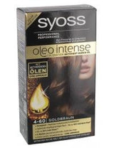 Syoss Oleo Intense Coloration 5-86 Sweet Brown Confezione da 3 (3 x 1 pezzo) Naty Shop Tintura per capelli Castano dorato 1 pezzo (1 confezione)
