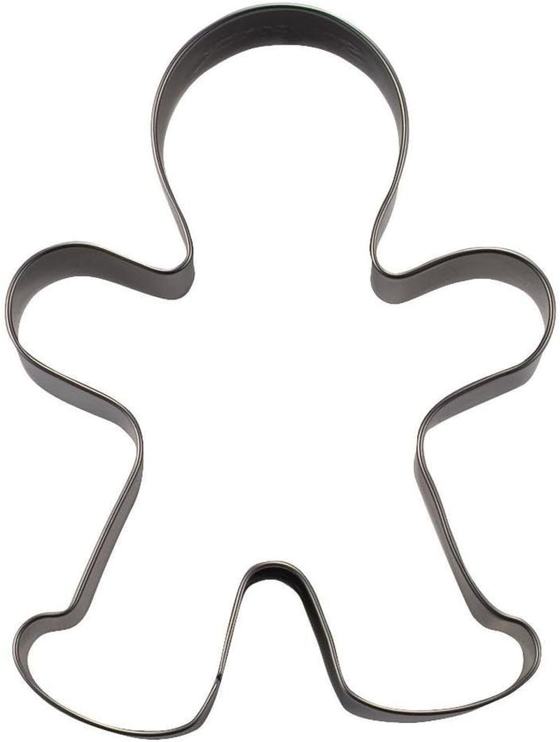 Stampo per biscotti Städter 041318 Omino di pan di zenzero in acciaio inox 10 cm