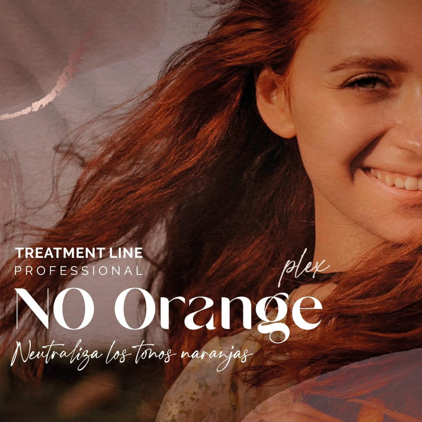 VEGAIROA - No Orange Plex Mask - Maschera che neutralizza i toni arancioni - Cura idratante profonda - Prodotto professionale per parrucchieri vegani - Maschera per capelli Naty Shop da 300 g