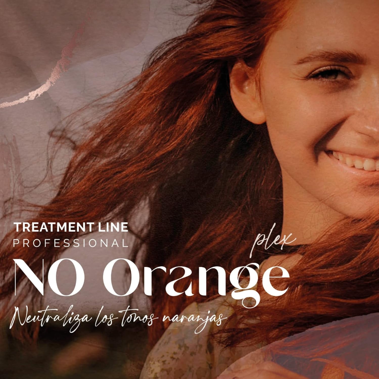 VEGAIROA - No Orange Plex Mask - Maschera che neutralizza i toni arancioni - Cura idratante profonda - Prodotto professionale per parrucchieri vegani - Maschera per capelli Naty Shop da 300 g
