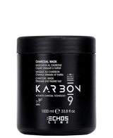 Echosline Karbon 9 Maschera al carbone vegano biologico (1000ml) Naty Shop Maschera per capelli Titolo predefinito