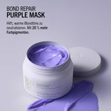 Schwarzkopf Professional BLONDME Bond Repair Purple Mask Maschera per capelli freddi Neutralizza i toni gialli per capelli tinti, decolorati e chiari Condizionante profondo e rinforzante 200 ml Maschera per capelli Naty Shop