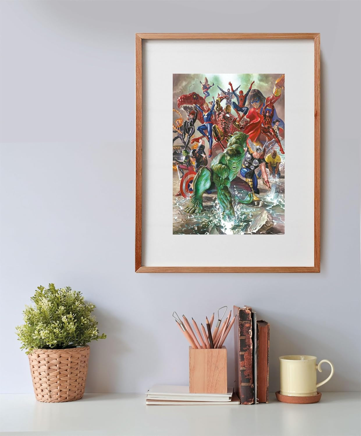 Clementoni Marvel Puzzle 500 Pezzi Adulti - Puzzle per Adulti in 49 X 36 Cm - Puzzle per Adulti Impegnativo da Clementoni 35546 Puzzle Naty Shop