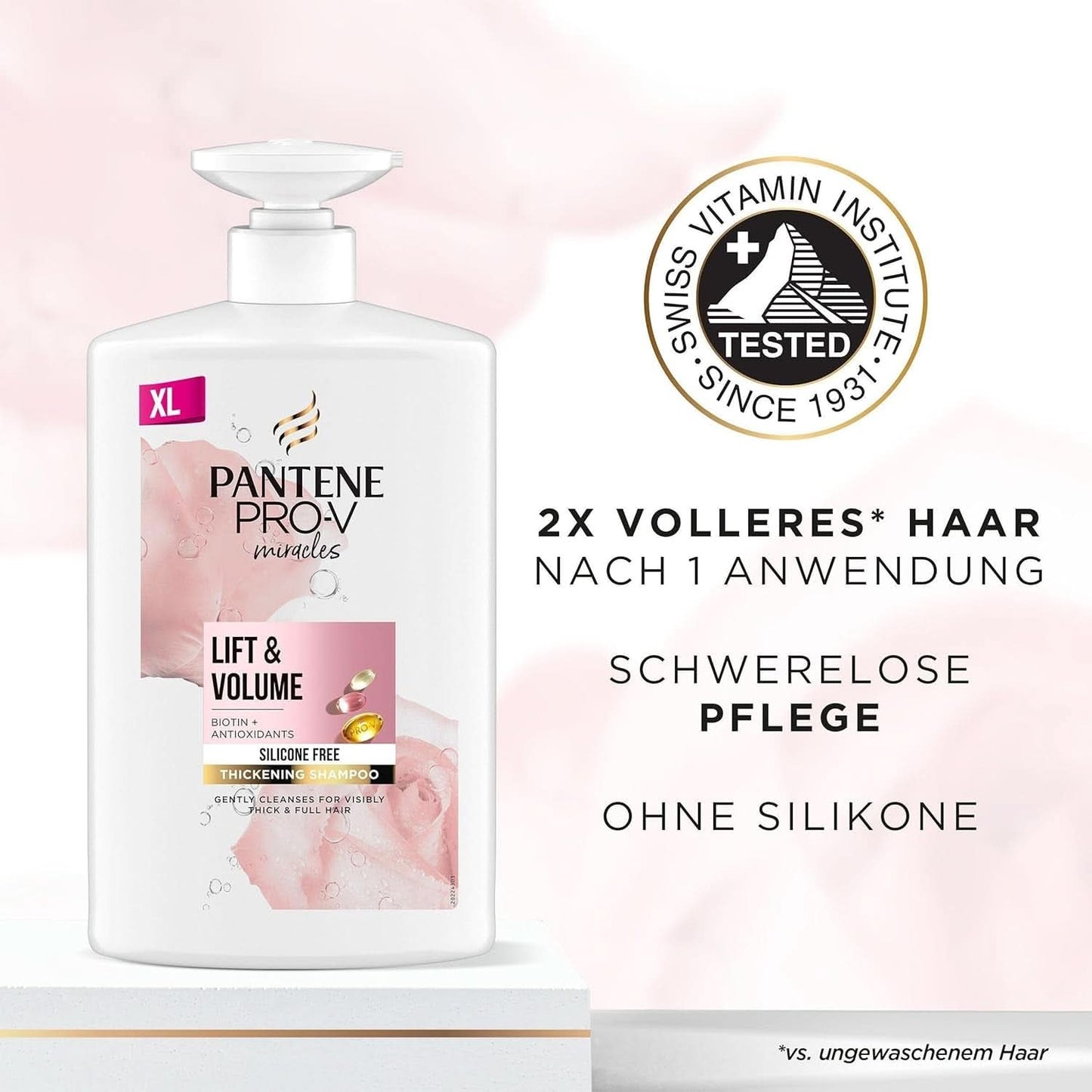 Pantene Pro-V Miracles Lift'N'Volume, XXL, 1 litro Naty Shop Doccia e vasca