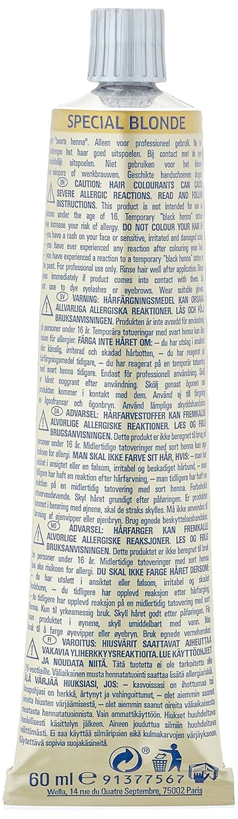 Wella Koleston Perf. Me+ Special Blonde 12/89 Tintura per capelli 60ml Naty Shop