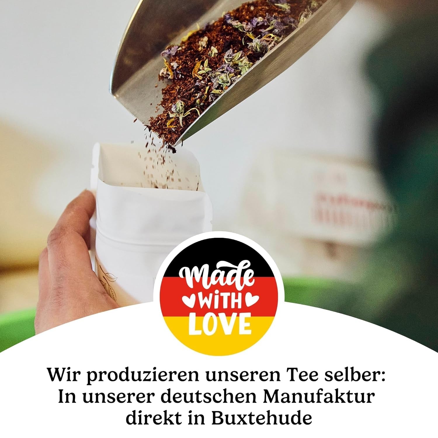 Tè Yerba Mate biologico L'originale tè Mate sfuso da 1 kg Alto contenuto di caffeina Non tostato Essiccato all'aria Testato in laboratorio Foglie di Mate Confezionato in Germania Qualità Premium Gräfenhof