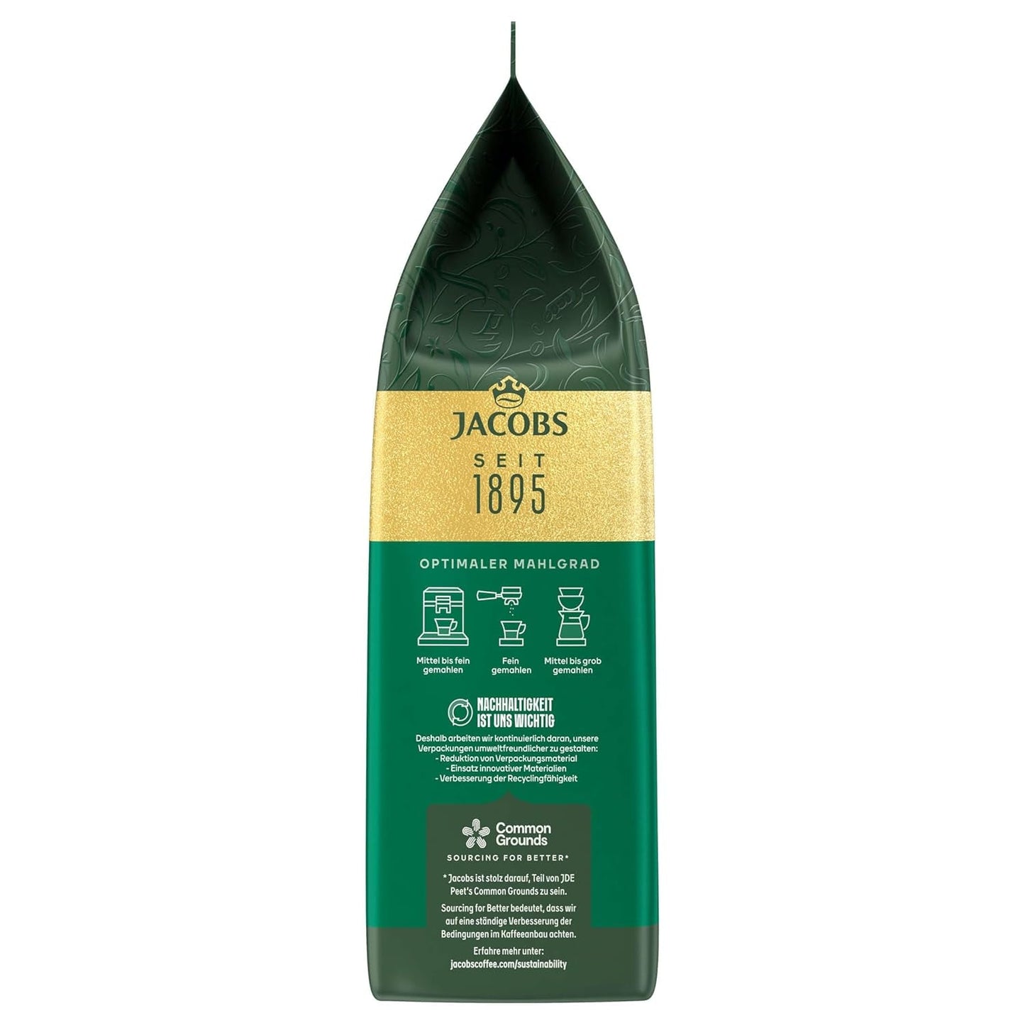 Jacobs Krönung Cream, caffè in grani interi, confezione da 4 (4 x 1000 g)