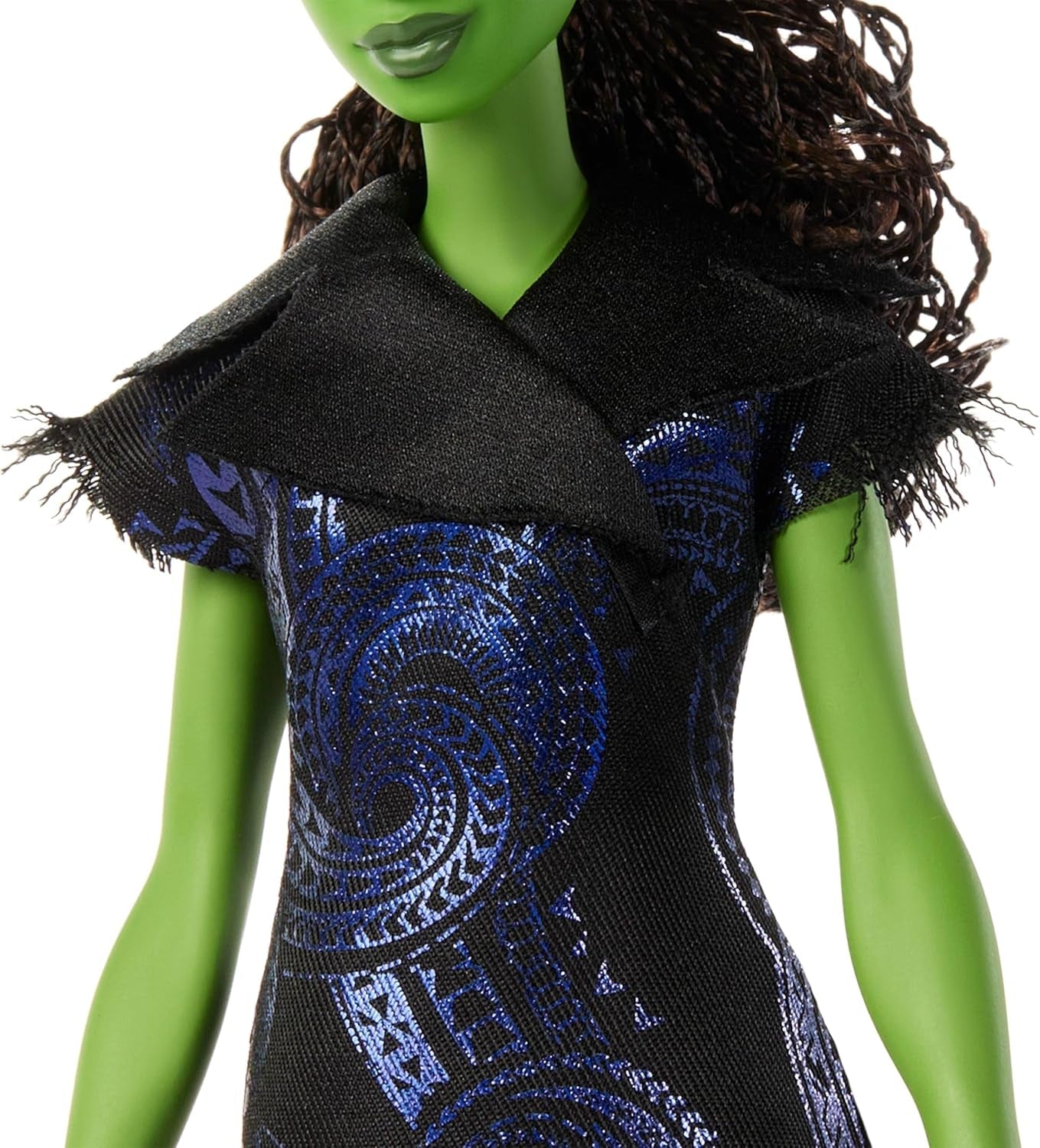 Mattel Wicked: for Good Singing Elphaba Fashion Doll della Universal Pictures con vestito staccabile ispirato al film canta "for Good" in inglese, JFM09