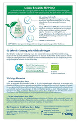 HiPP 2 Latte di proseguimento biologico (4 x 600 g), dopo 6 mesi, con Omega-3 (DHA, ALA), calcio e amido biologico di facile preparazione, della migliore qualità biologica