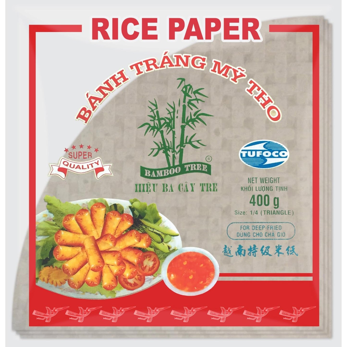 ALBERO DI BAMBÙ - Carta di riso 22 cm. (Panini estivi) - 1 x 400 g