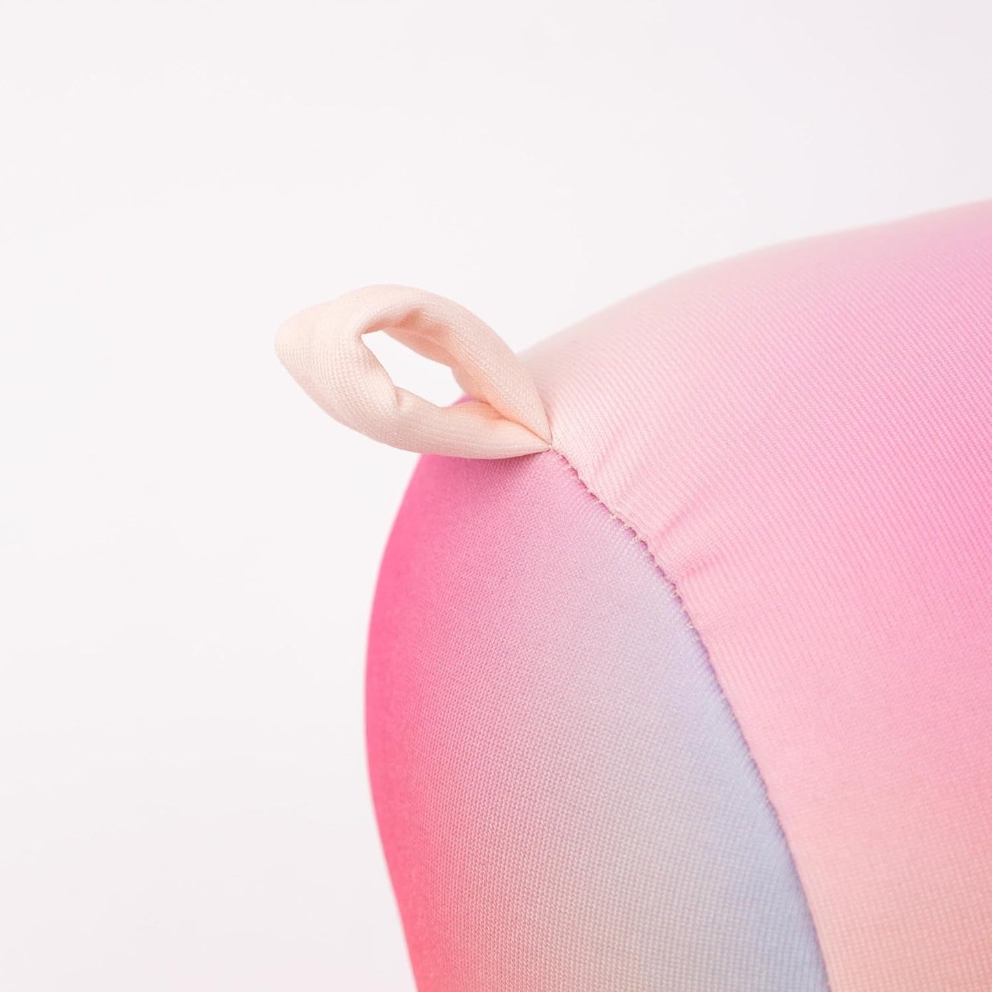 FISURA Cuscino da spiaggia, Colore Sfumato, 29 X 12 cm, Cuscino relax, Rosa, Cuscino da viaggio originale, Cuscino da campeggio in poliestere, Cuscini da viaggio Naty Shop non assemblato