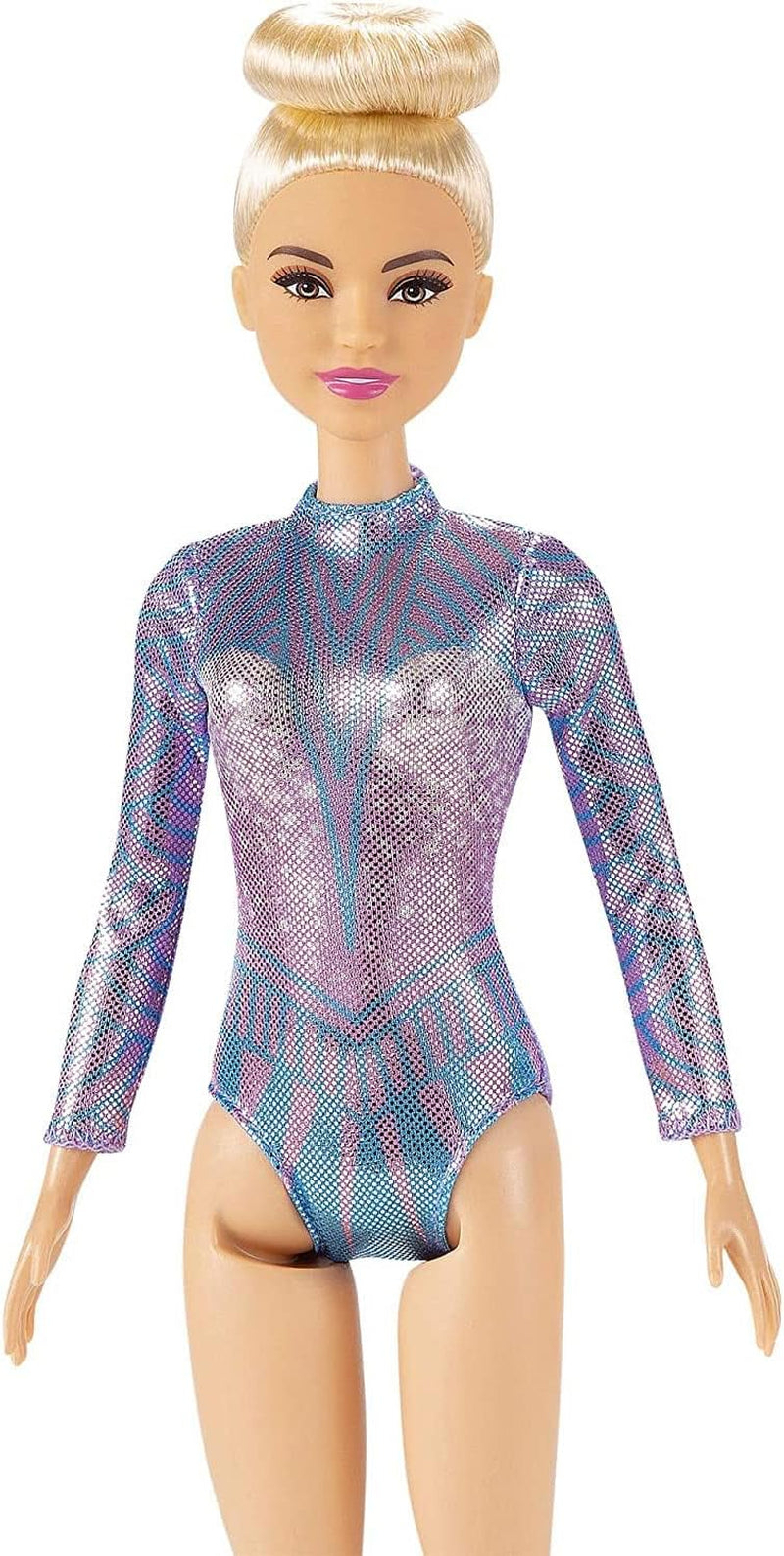 Barbie Serie You Can Be Anything Capelli Biondi Ginnastica Ritmica Accessori Bambola Inclusa Giocattolo Regalo per Bambini Età 3+ GTN65