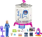 Barbie GXF27 - Stazione Spaziale Avventura spaziale, bambola spaziale, cucciolo, postazione di lavoro, scene spaziali, 20 accessori, giocattolo regalo per bambini dai 3 anni in su