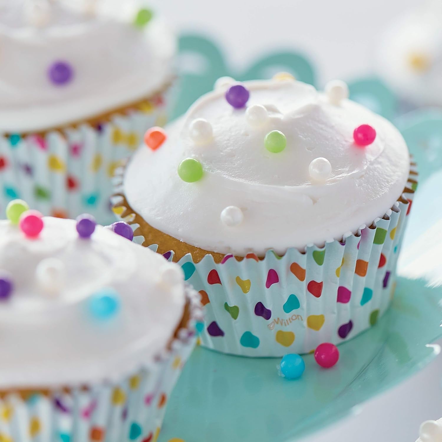 Wilton 03-3118 Stampo per cupcake/muffin, ricetta destra, antihaft, 12 vertiefungen, Grau Stampi e teglie Naty Shop