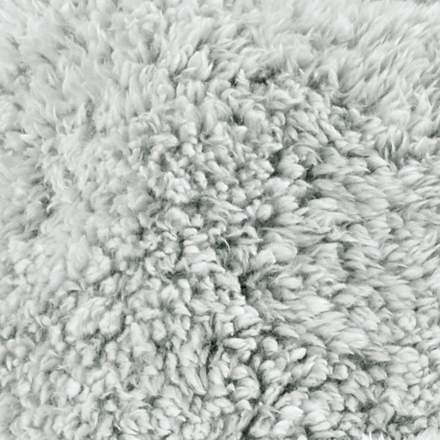 Aqua-Textil Soffice coperta coccolosa 150 X 200 cm Grigio Bianco Melange Coperta TV in peluche Copriletto Sherpa Fleece Oeko-Tex Ottawa Letti e coperte Besuche den aqua-textil-Store