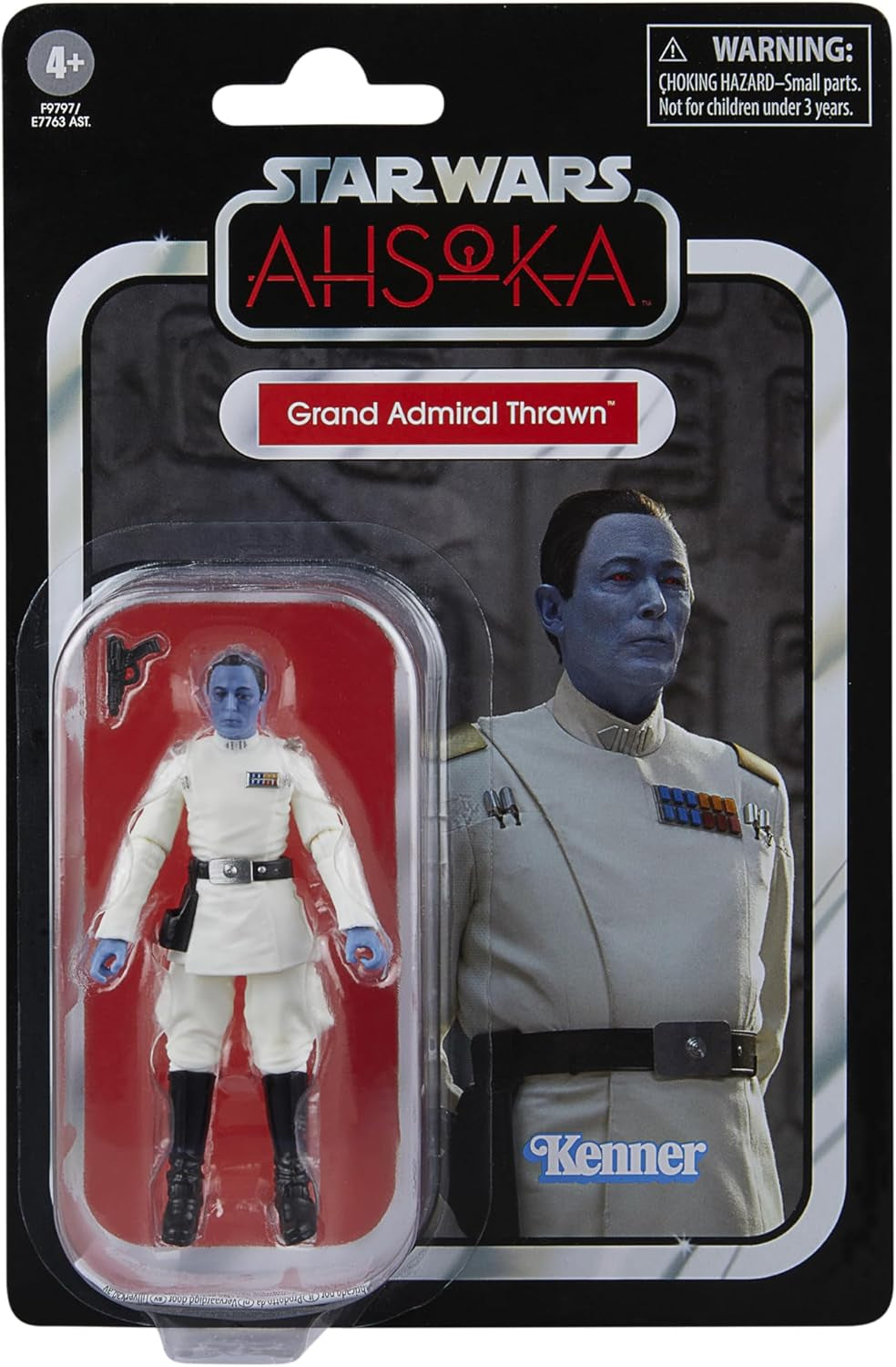 Star Wars Grand Ammiraglio Thrawn Collezione Vintage Star Wars: Ahsoka Action Figure da collezione (scala 9,5 cm) Action Figures Naty Shop