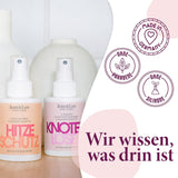 Jean & Len Knot Remover 2-Phase Leave-In Conditioning Spray, adatto a tutti i tipi di capelli, districa i capelli e migliora la pettinabilità, profumo fresco, districante, senza siliconi e parabeni, vegan, 100ml Prodotti districanti Naty Shop