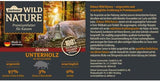 Dehner Wild Nature Katzenfutter Unterholz, Nassfutter getreidefrei / zuckerfrei, für ältere Katzen, Wildschwein, 6 dosi da 400 g, (2,4 kg)