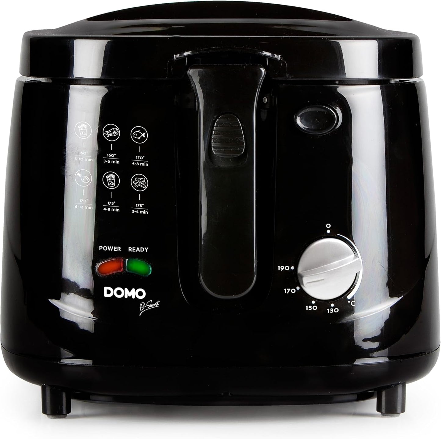 Friggitrice Domo B-Smart DO461FR, nera, 2,5 litri Elettrodomestici Naty Shop
