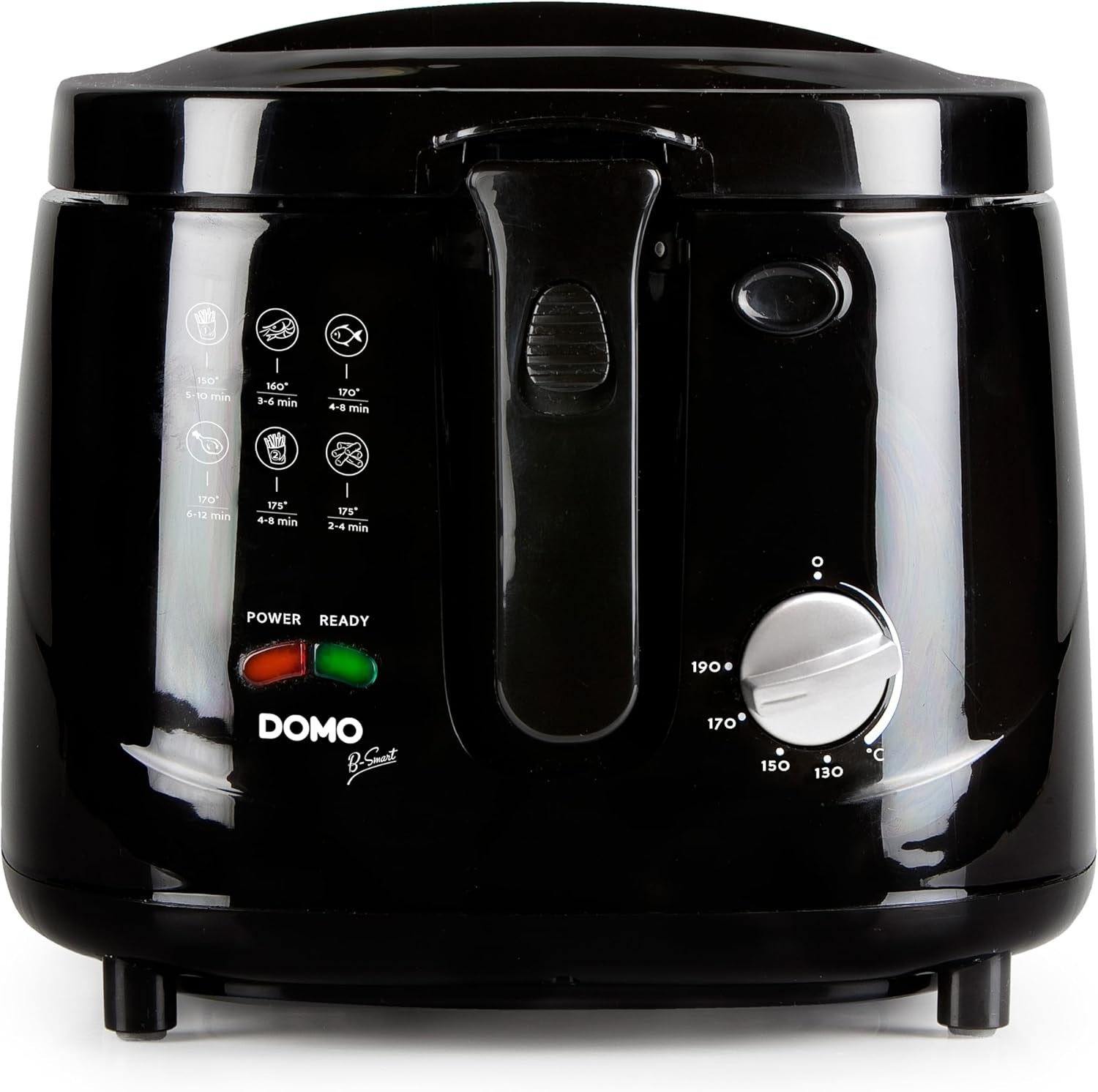 Friggitrice Domo B-Smart DO461FR, nera, 2,5 litri Elettrodomestici Naty Shop