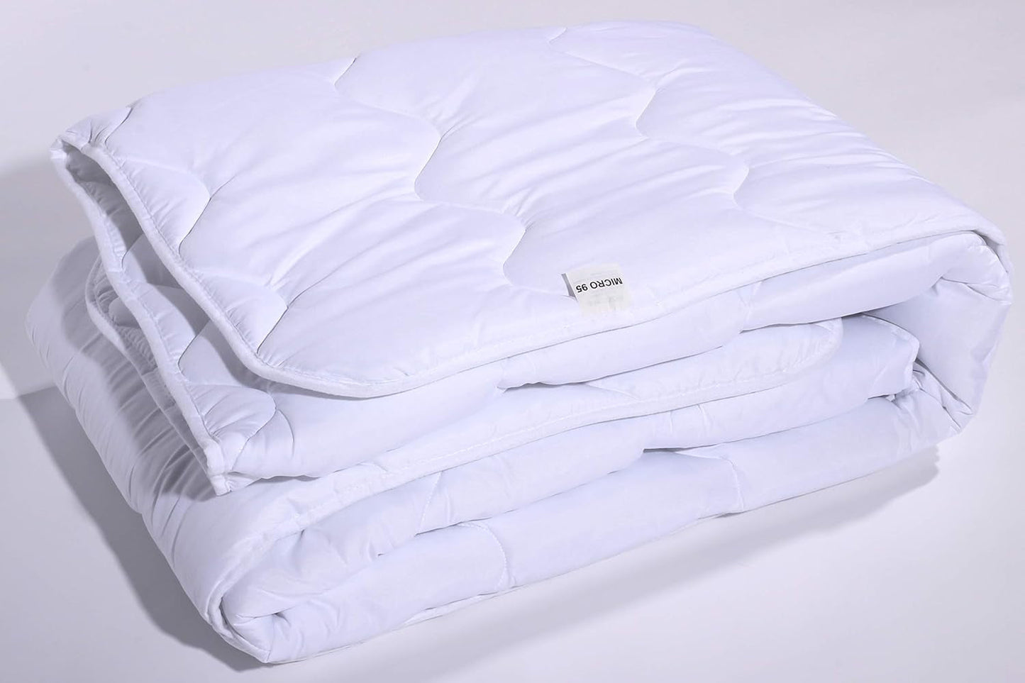 Piumino BONEX Micro 95 Piumino trapuntato Antiallergico Per chi soffre di allergie 100% microfibra 155X200 Cm 1400 G Trapunte e trapunte Naty Shop
