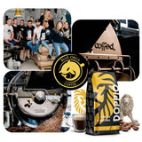 Doppio Crema & Aroma 1KG | Caffè in grani 80% Arabica e 20% Robusta | con note di cacao, frutta secca e caramello | Tostatura fresca e media, bassa acidità | per l'espresso | Caffè Orca Blu