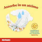 Pannolini Huggies Unistar, taglia 4 (7-14 kg), confezione da 128 pannolini (base)