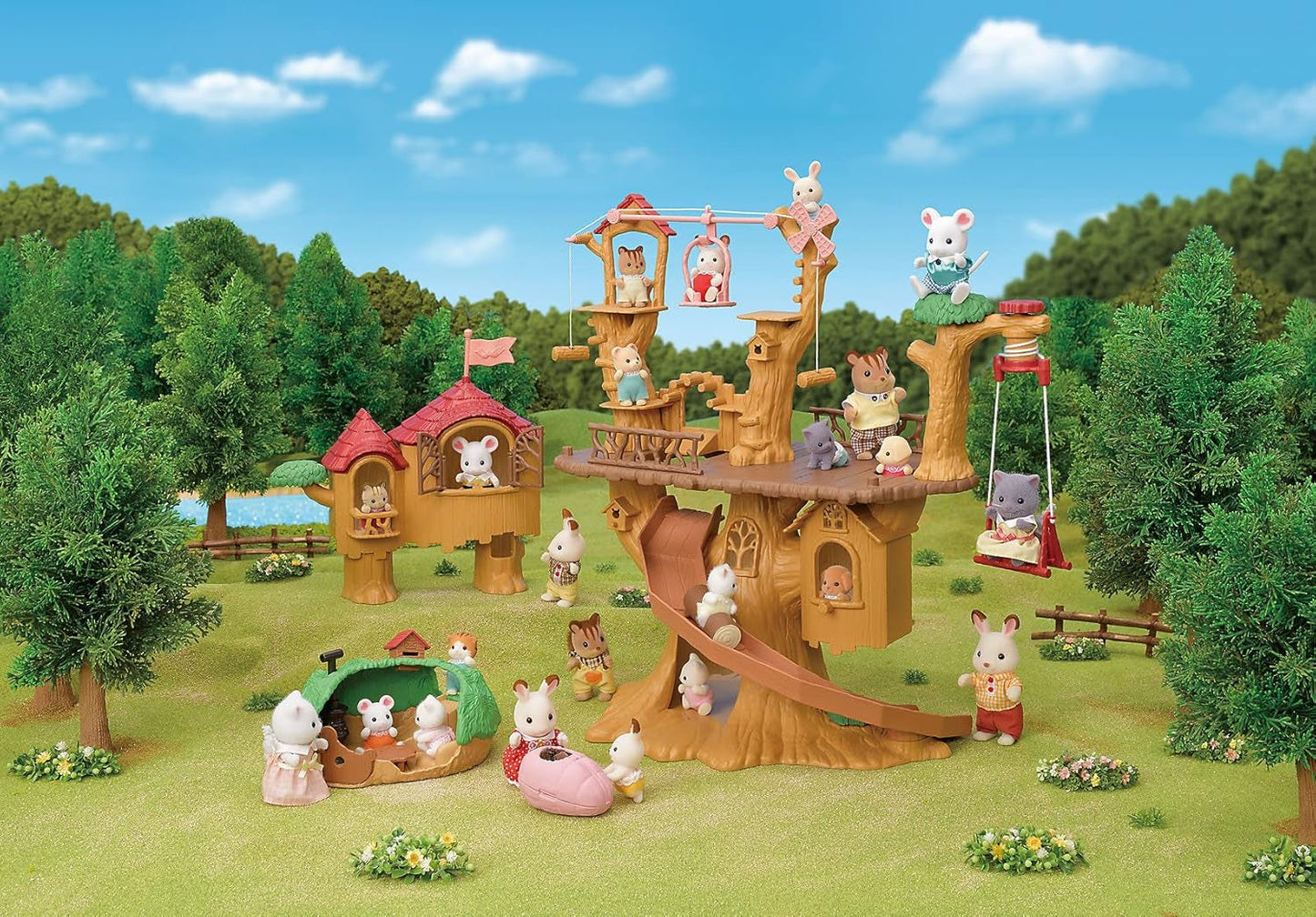 Sylvanian Families 5452 Funivia per bambini - Set da gioco per casa delle bambole