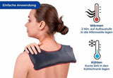 Maximex Moor Neck Pillow Microwave Oven Soothing Heat Against Tension Special Fit Dimensions (L X H X D): 30.5 X 1 X 29 Cm Orthopedic Cervical Pillows Naty Shop