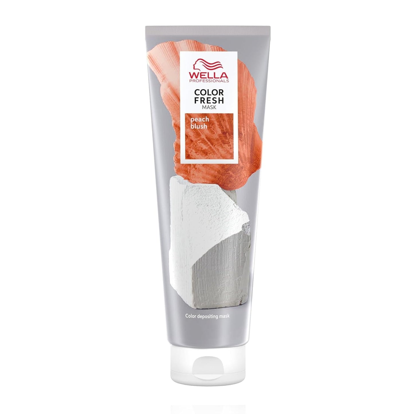 Wella Professionals Color Fresh Mask Peach Blush - trattamento per capelli per rivitalizzare e cambiare colore dei capelli - tonalità nutriente con olio di avocado - per capelli biondi e schiariti - 150 ml Naty Shop Hair Mask Default Title